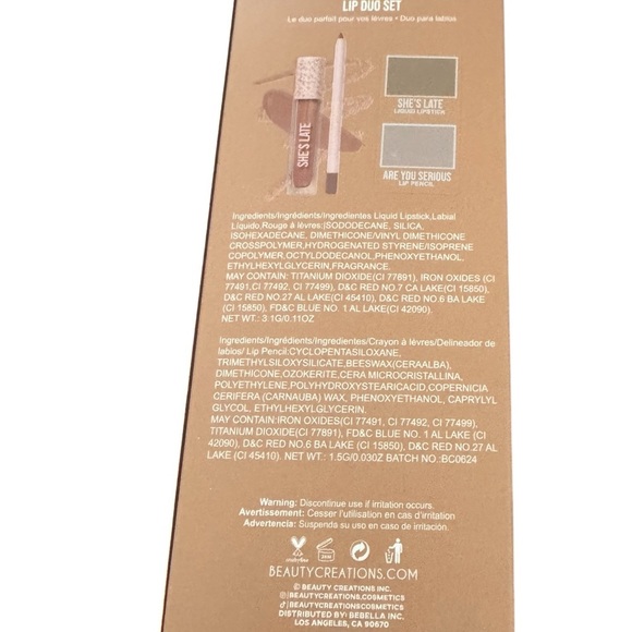 She's Late Lip Duo Set - Picture 2 of 4